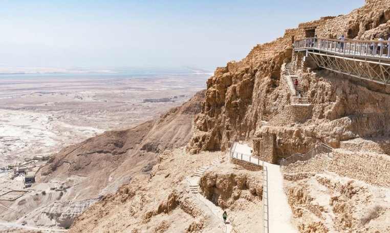 שביל הנחש – מצדה – שביל הסוללה