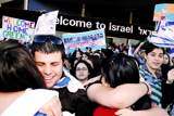 עולים חדשים בשדה התעופה ע"ש בן גוריון 2008