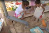 פעילות בנייה ומים בארגז החול