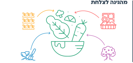 עוד רעיון - מהגינה לצלחת