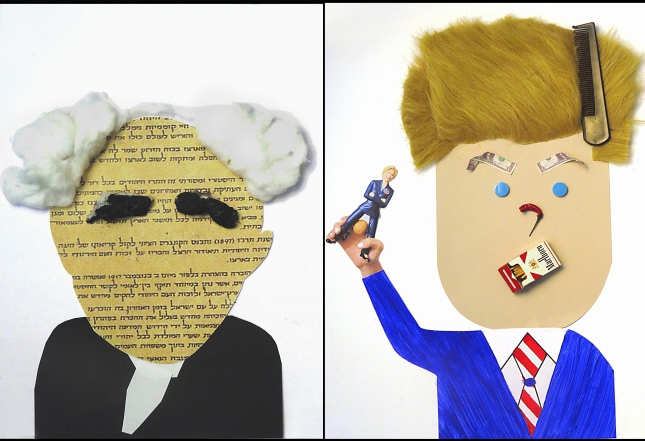 דונלד טראמפ ודוד בן גוריון
