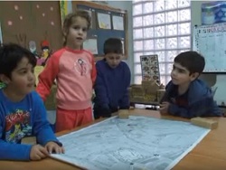 מפת השכונה שיחה סביב מפה בעקבות טיול בשכונה