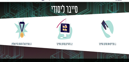 אתר למידה בטיחות בסייבר לחט"ב