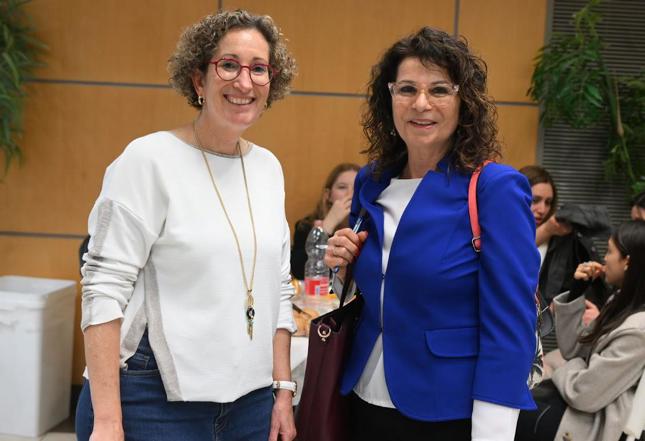 מפמ"רית ביוטכנולוגיה, יהודית דסקלו ופרופ' אילת פישמן