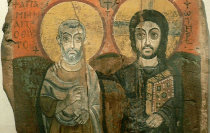 L'abbé Ména et le Christ