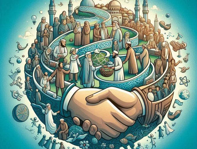 توثيقُ العلاقاتِ بينَ النّاس