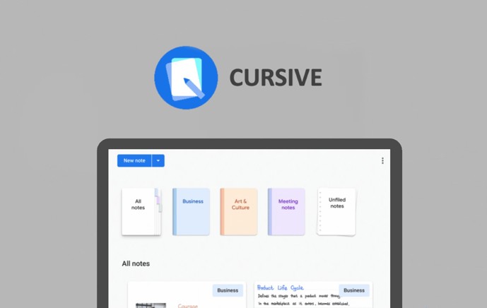 גוגל קורסיב | Google Cursive 
