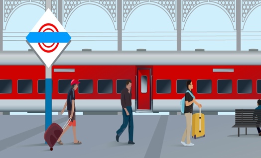 זהירות ובטיחות בסביבת רכבת