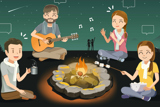 העשרה - ל"ג בעומר: מדורה וסביבה 