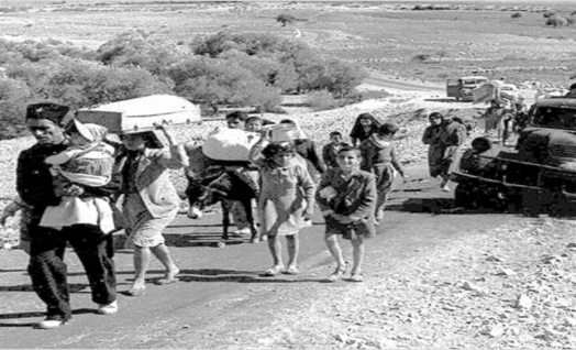 לידתה של בעיית הפליטים הפלסטינים							