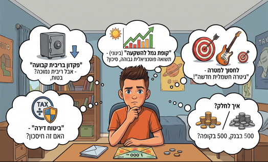 צריכה עתידית - חיסכון