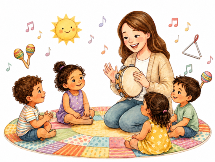 מפגש העשרה ארצי בנושא מוזיקה כעוגן של ביטחון ושגרה במעון