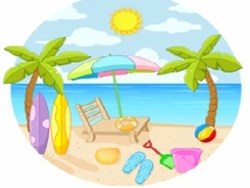 قصّة مشمشة على الشّاطئ