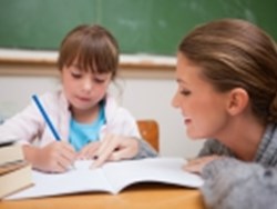 שיחה אישית עם תלמידה