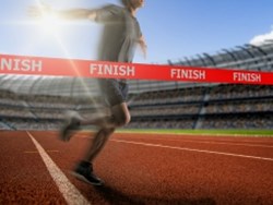 רגע לפני קו הסיום