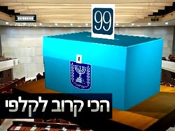 הכנסת במוקד הארועים