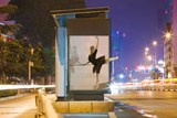נעה קליפשטיין, אולפנת צביה חיפה, עיצוב תחנת אטובוס  ל״ספיר״ - רקדנית
