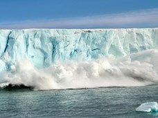 מודל סימולציה של קרחון 