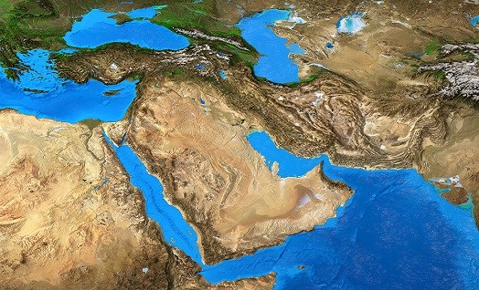 גבולות ותחומים במזרח התיכון