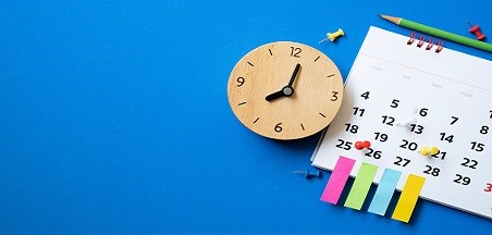 לו“ז שנתי לפרסום תוצרים