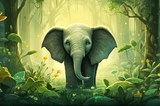 פיל ירוק ביער: חשיבה ביקורתית על בינה מלאכותית