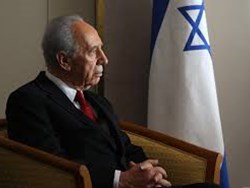 השבעת שמעון פרס לנשיאות