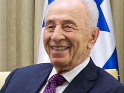 שמעון פרס מספיד את חברו יצחק נבון