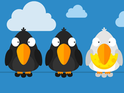 ציפורים על חוט תיל