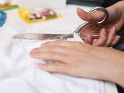 גזירת בד: סימון חופשי