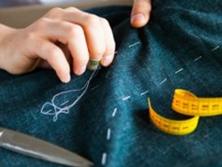 גזירת בד: שבלונה