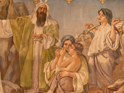 יהושע, מרגלים וחציית הירדן